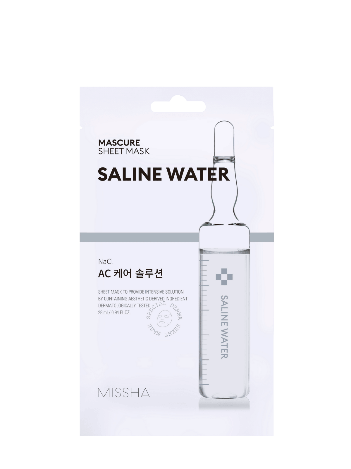 MISSHA Mascure AC Care Saline Water Sheet Mask