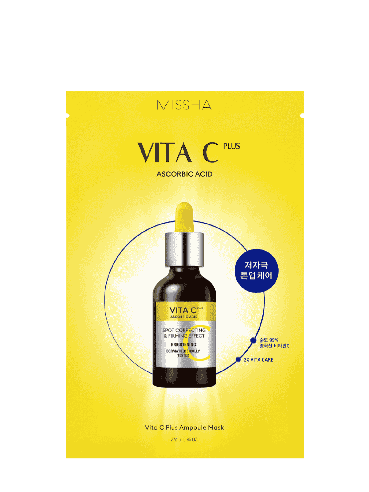 MISSHA Vita C Plus Spot Correcting Ampoule Sheet Mask MISSHA Vita C Plus Spot Correcting Ampoule Sheet Mask