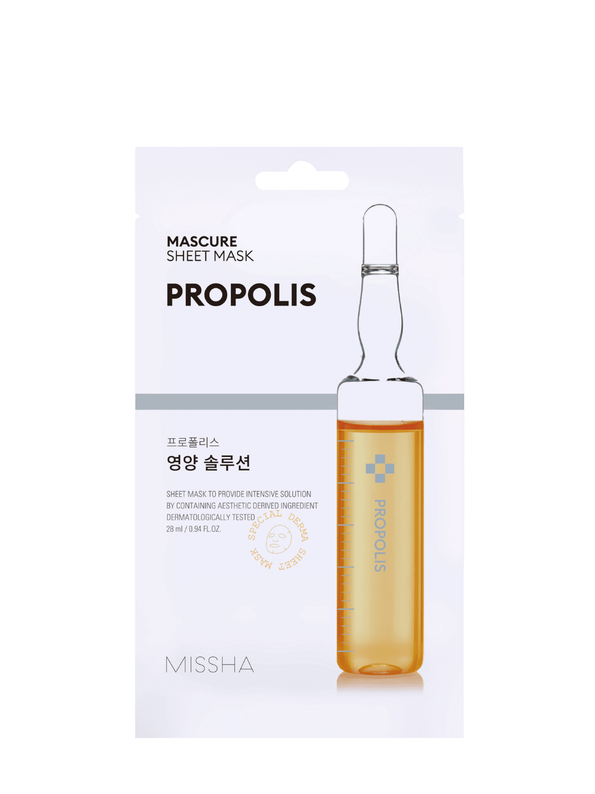 MISSHA Mascure Nutrition Propolis Sheet Mask MISSHA Mascure Nutrition Propolis Sheet Mask