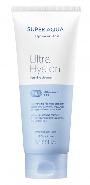 MISSHA Super Aqua Ultra Hyalron Cleansing Foam